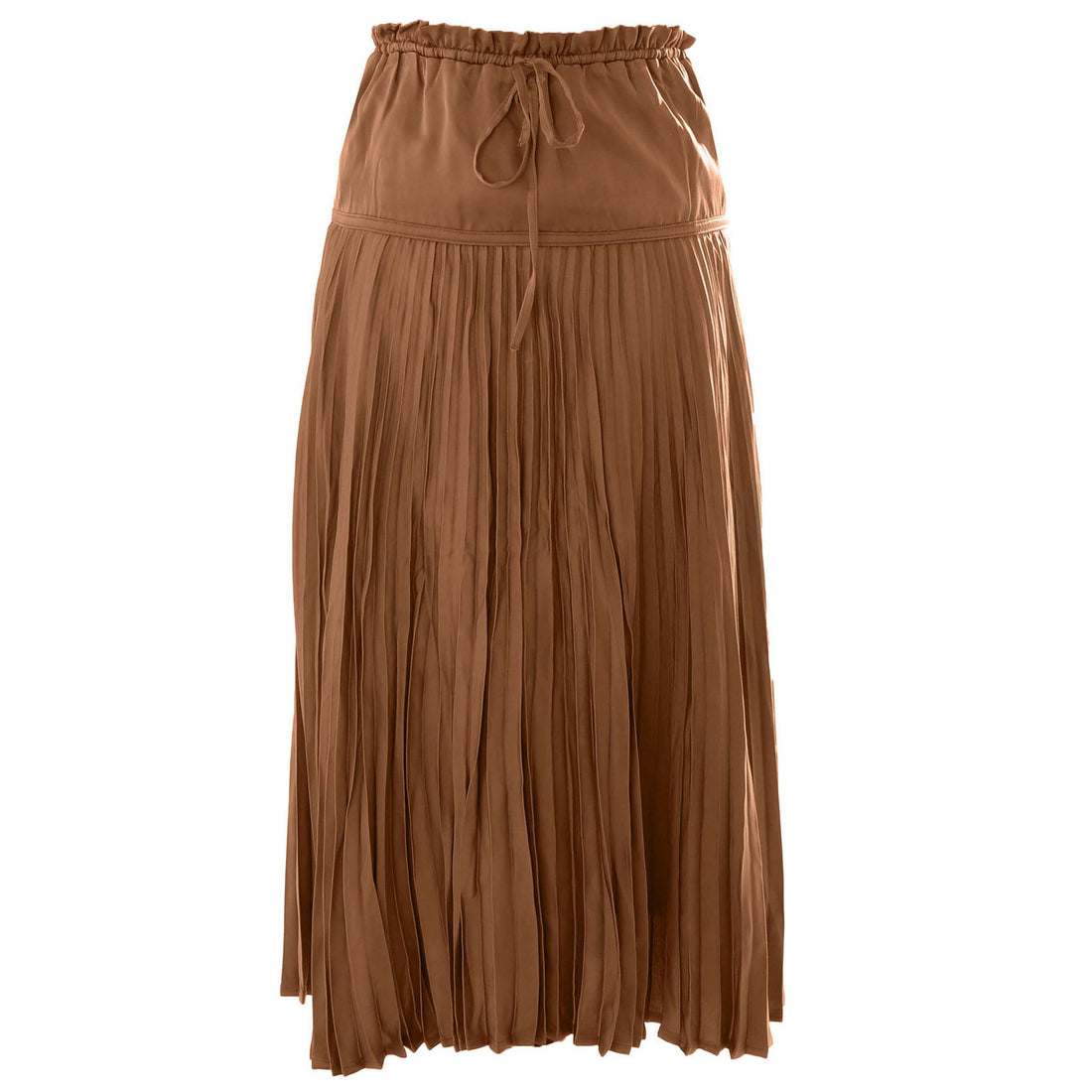 HEV Nougat Pleated Skirt