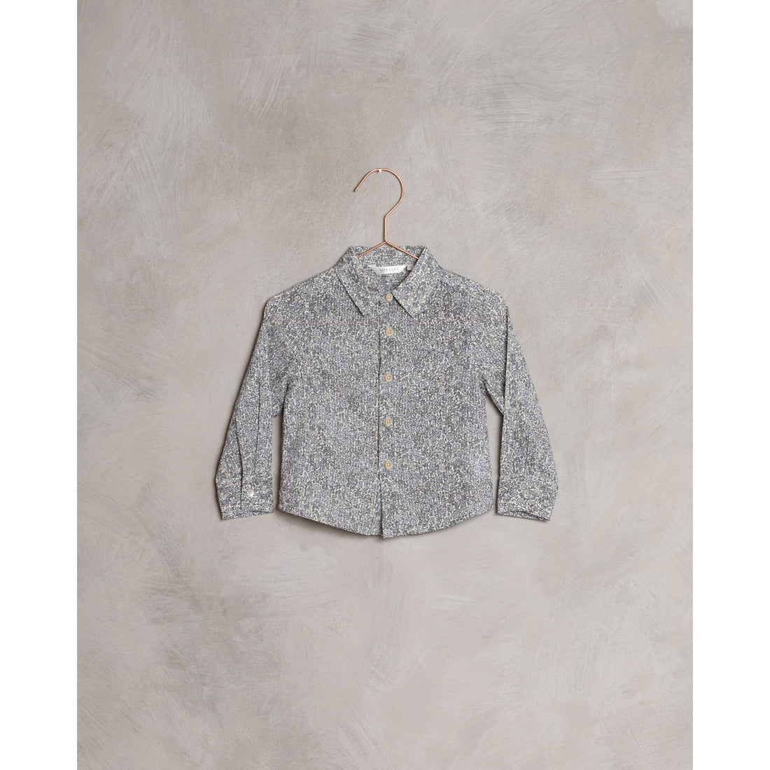 Noralee Bluebell-Floral Harrison Button Down | Bluebell Floral