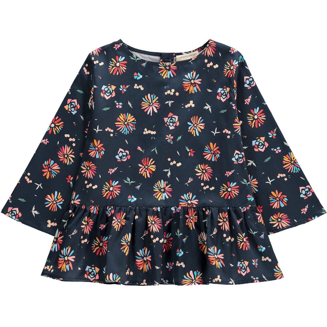 Hundred Pieces Navy Floral Blouse