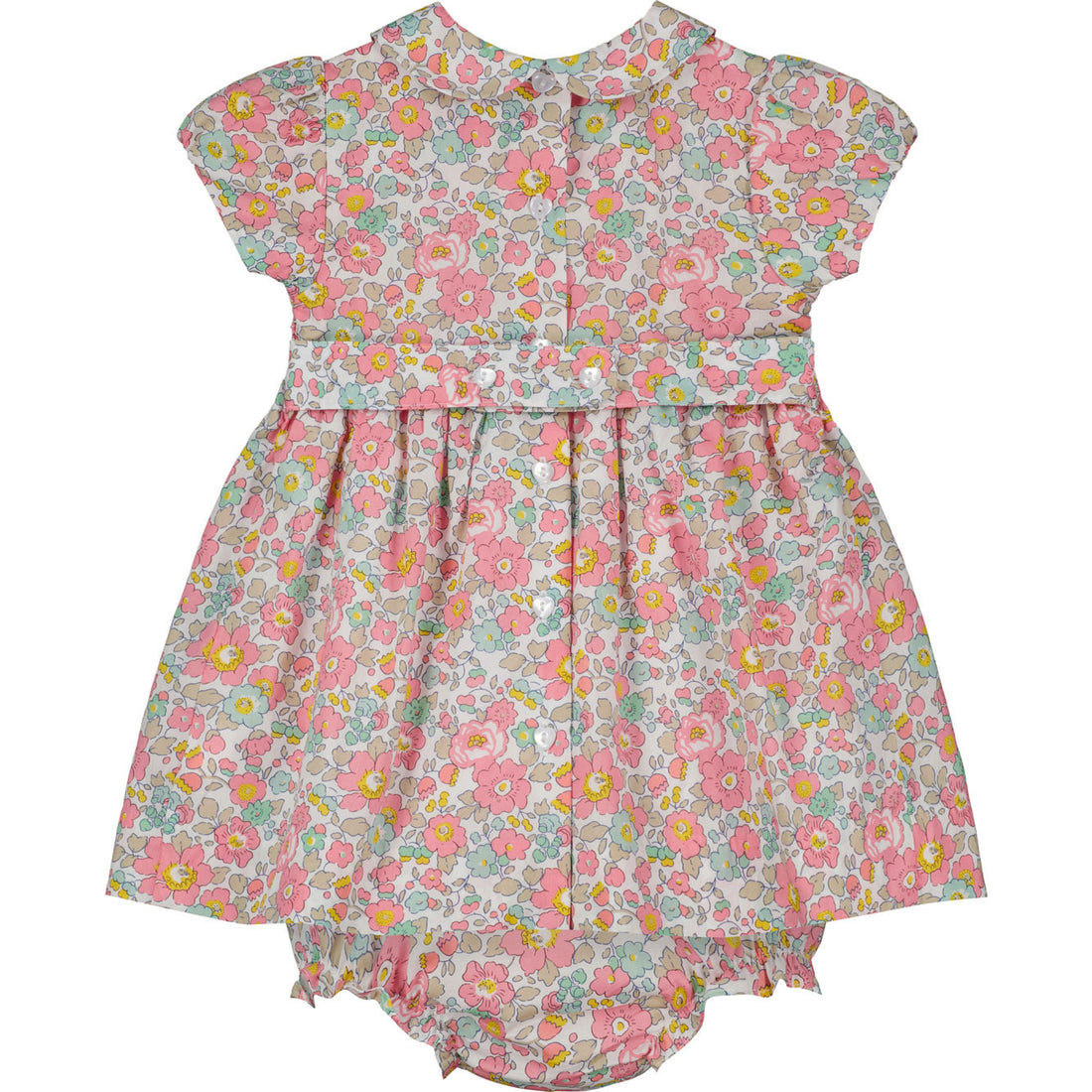 Question Everything Bubble Gum Liberty Haven Baby Dress