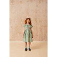 Question Everything Green Liberty Hazel Dress