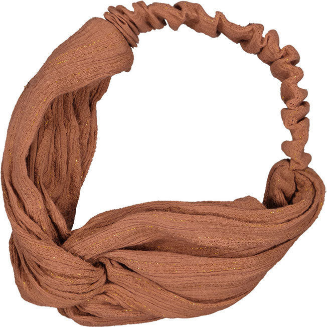 Louis Louise Sienne Cotton Crepe Stripe Lurex Francesca Headband