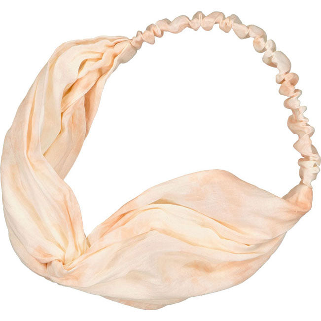 Louis Louise Pink Cotton Tie & Dye Francesca Headband