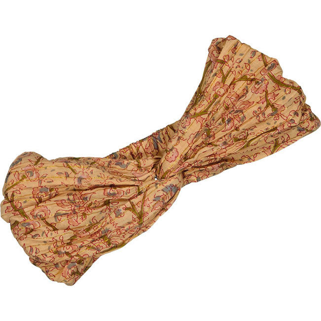 Louis Louise Champagne Indian Stripe Lurex Francesca Headband