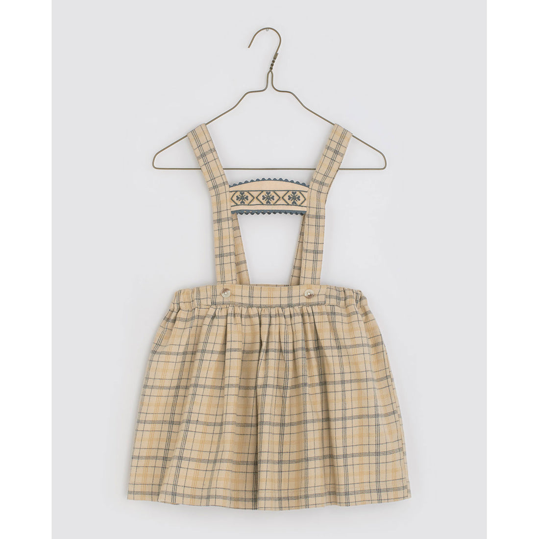 Little Cotton Clothes Picnic Check Flannel Heidi Skirt