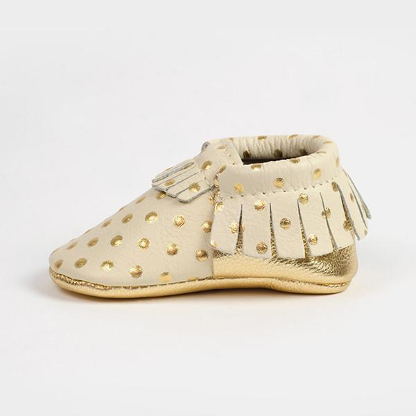Freshly Picked Cream Heirloom Moccasins