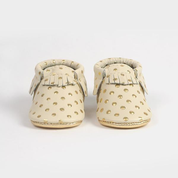 Freshly Picked Cream Heirloom Moccasins