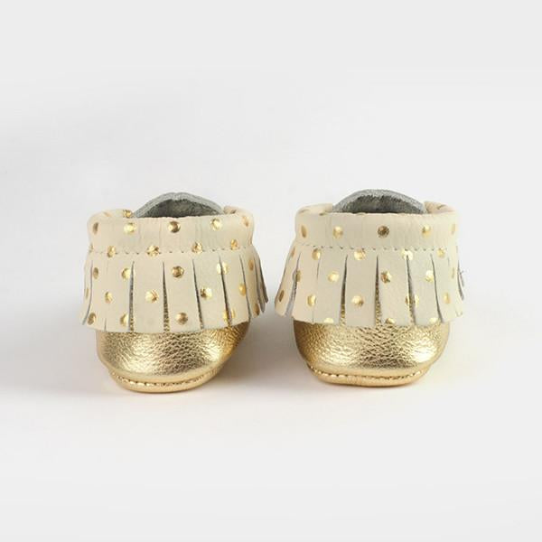 Freshly Picked Cream Heirloom Moccasins