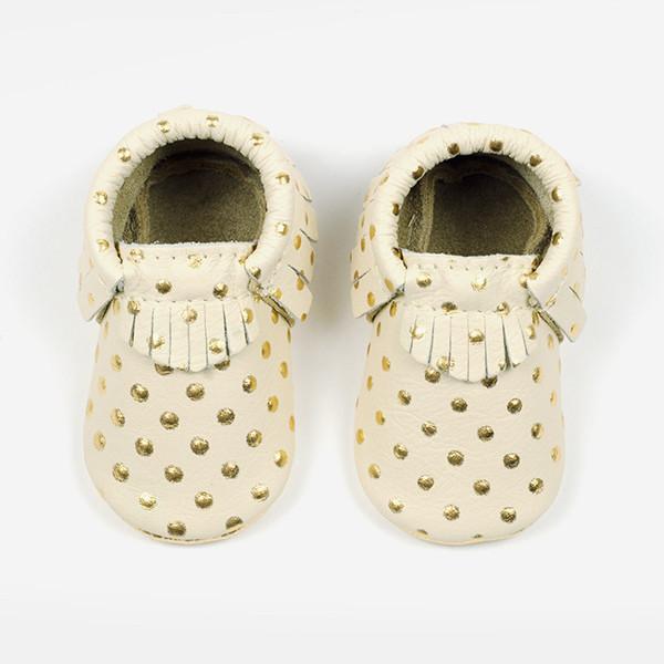 Freshly Picked Cream Heirloom Moccasins