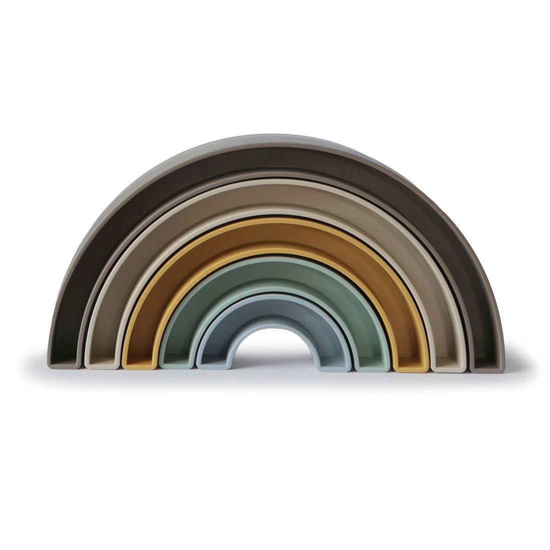 Mushie Rainbow Stacker Toy - Hillside