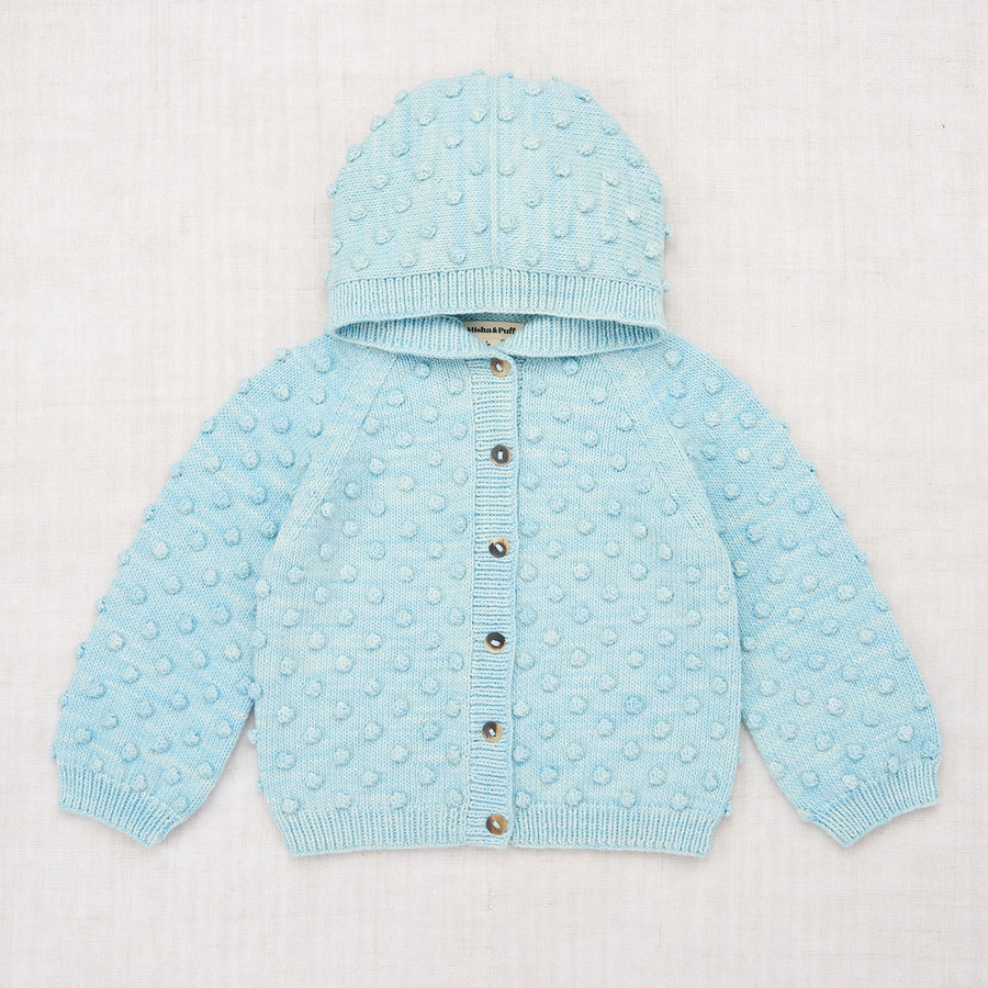 Misha and Puff Tide Pool Hooded Popcorn Cardigan – Ladida