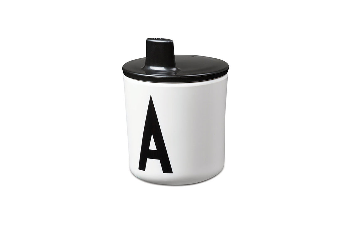 Design Letters Drink Lid - BLACK