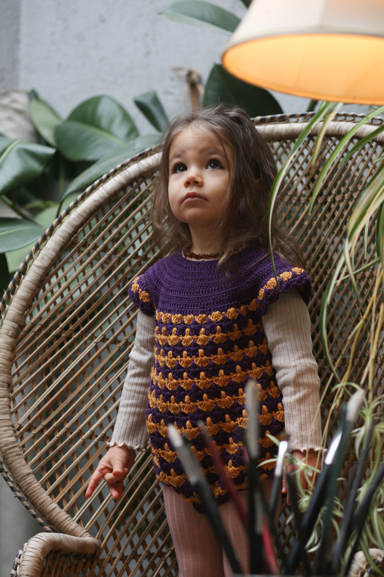 Kalinka Eggplant Marion Romper