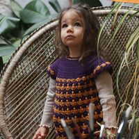 Kalinka Eggplant Marion Romper
