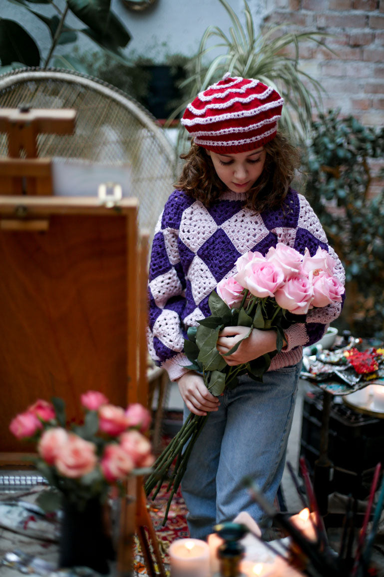 Kalinka Scarlet Marion Beret