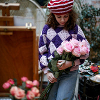 Kalinka Rose/Eggplant Amber Sweater