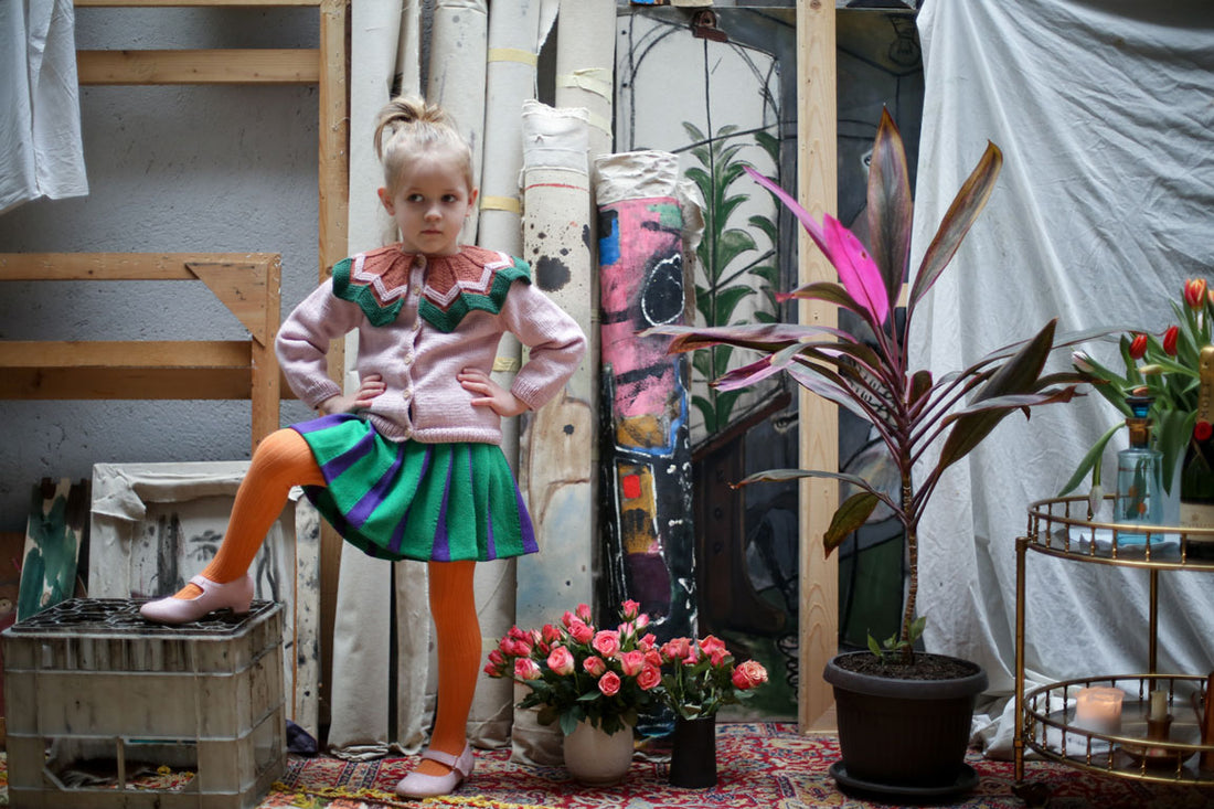 Kalinka Rose Butterfly Cardigan
