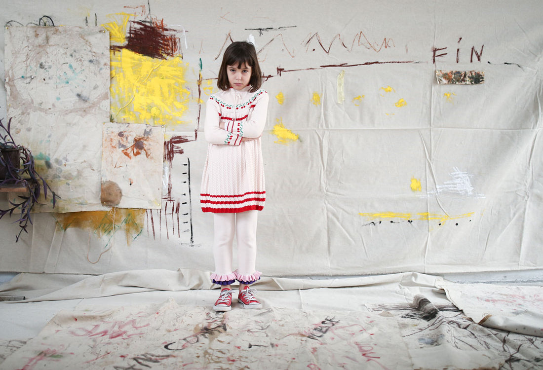 Kalinka Natural Cherry Dress