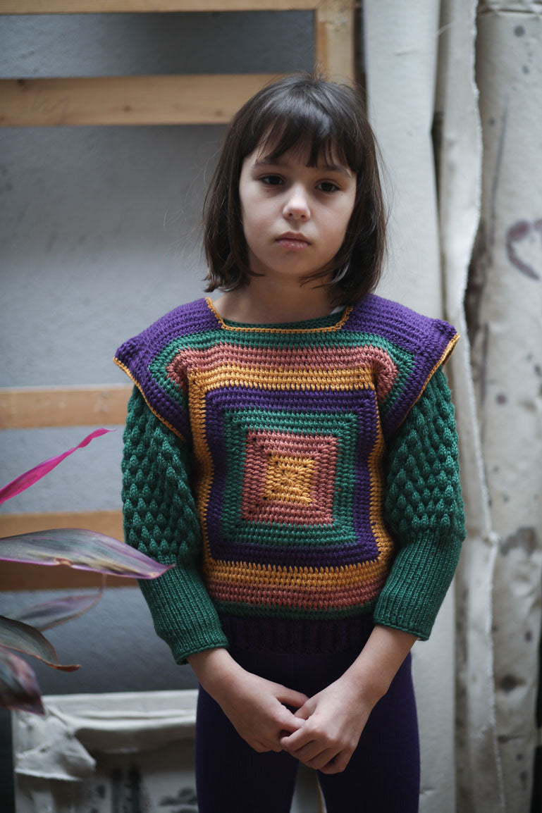 Kalinka Eggplant Larry Vest