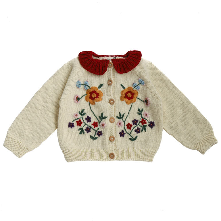 Kalinka Natural Stephanie Cardigan