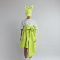 Caroline Bosmans Neon Yellow Tyvec Cap