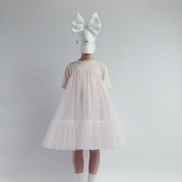 Caroline Bosmans Pink Lemonade Tulle Dress