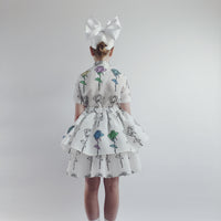 ワンピース CAROLINE BOSMANS DRESS POPPY SOFT ROSE Caroline Bosmans Rose Soft Poppy Rose Dress – Ladida