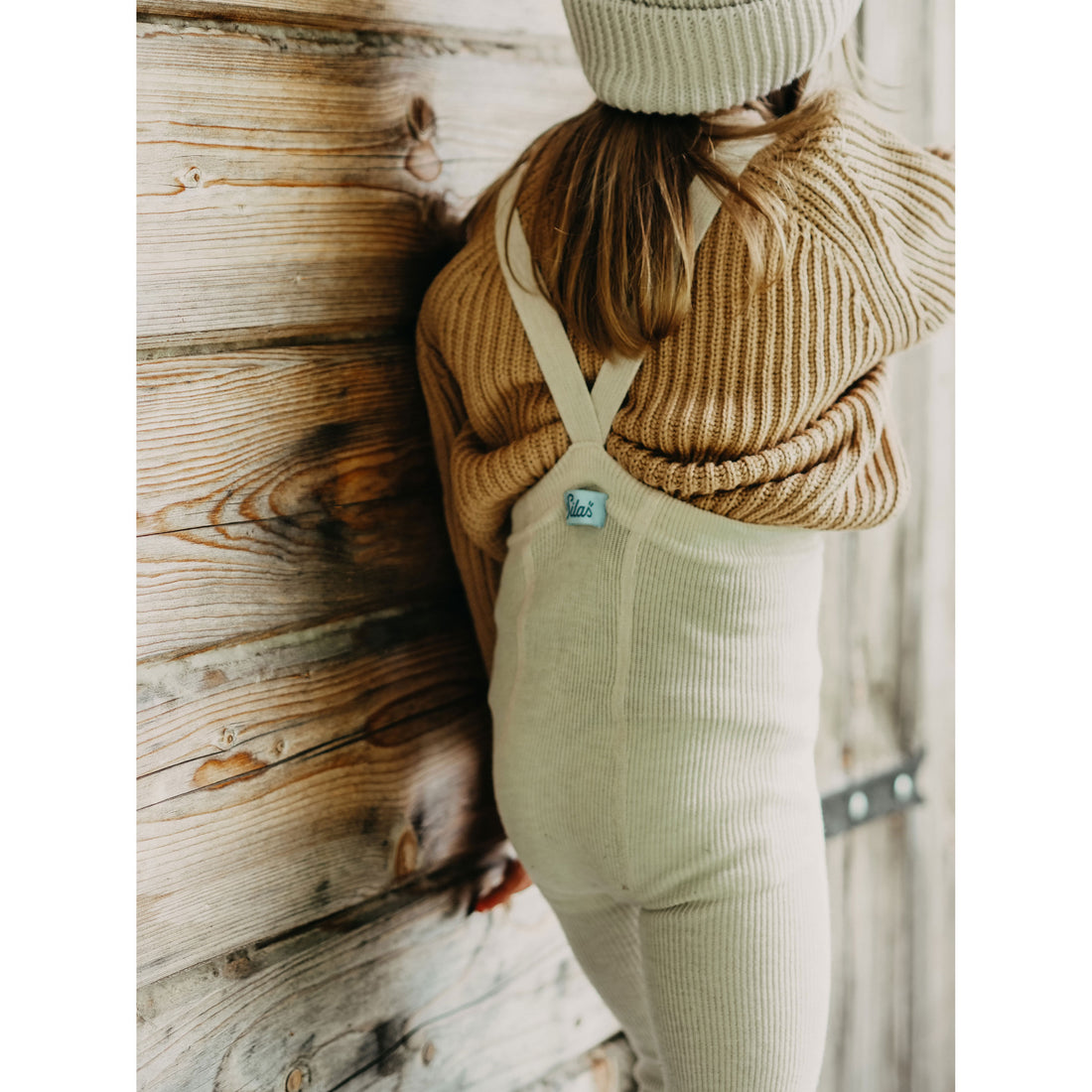 Silly Silas Cream Blend Wooly Footless Wool Tights