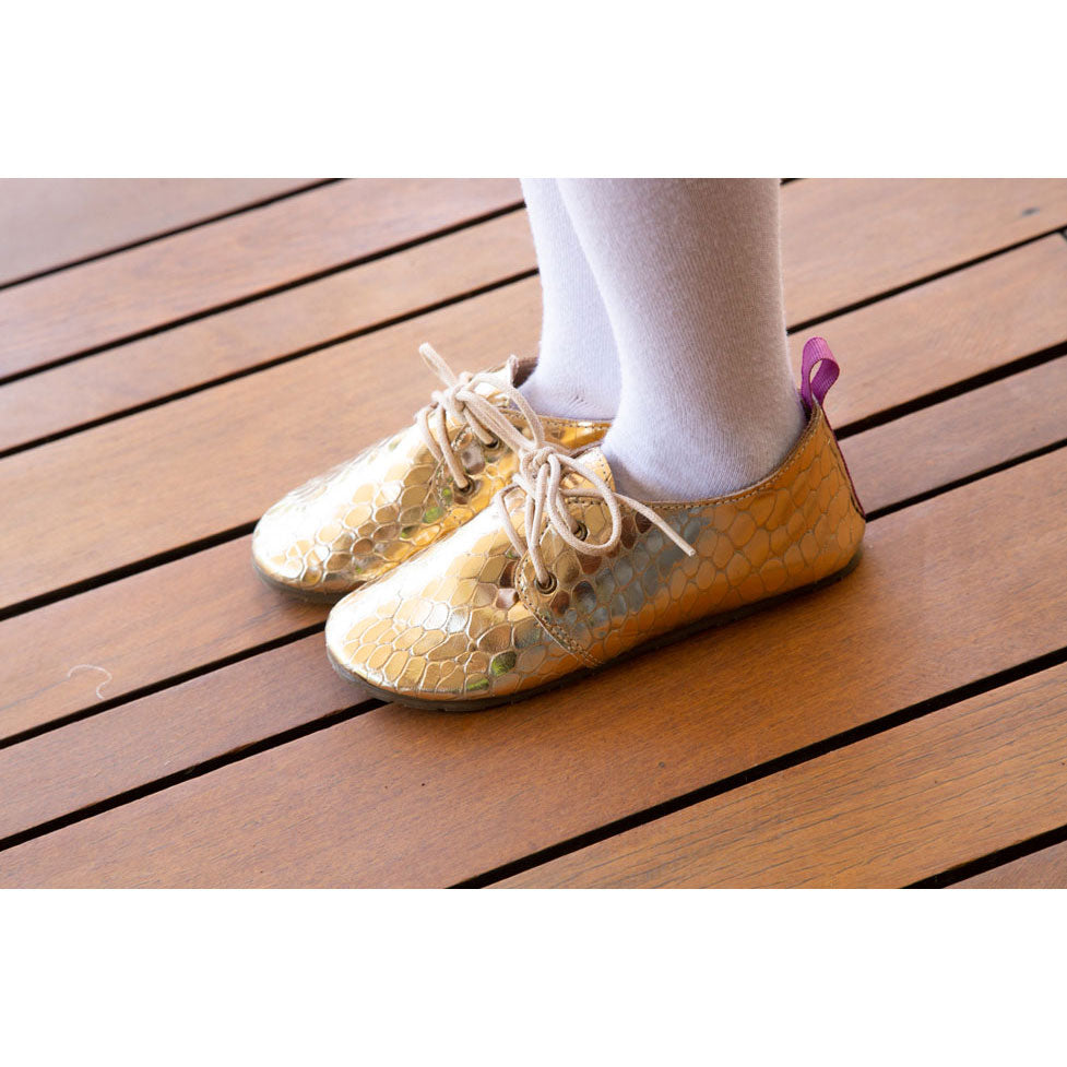Matuschka Mia Gold Snake Zeus Shoe
