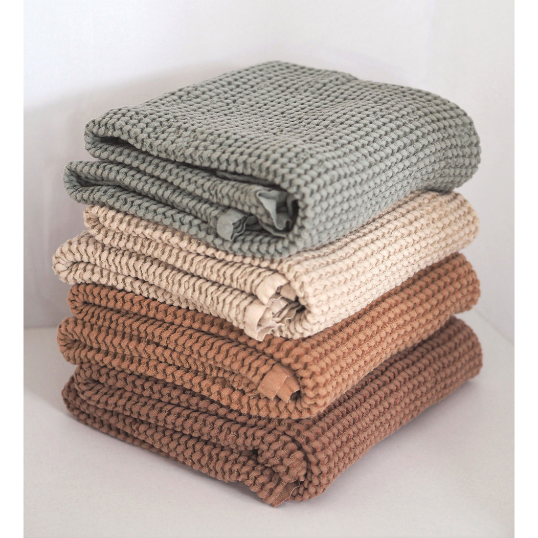 Mallino Eucalyptus Waffle Blanket