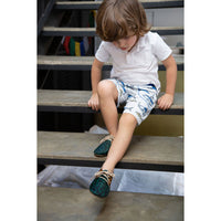 Matuschka Mia Brown + Green Leopard Zeus Shoe