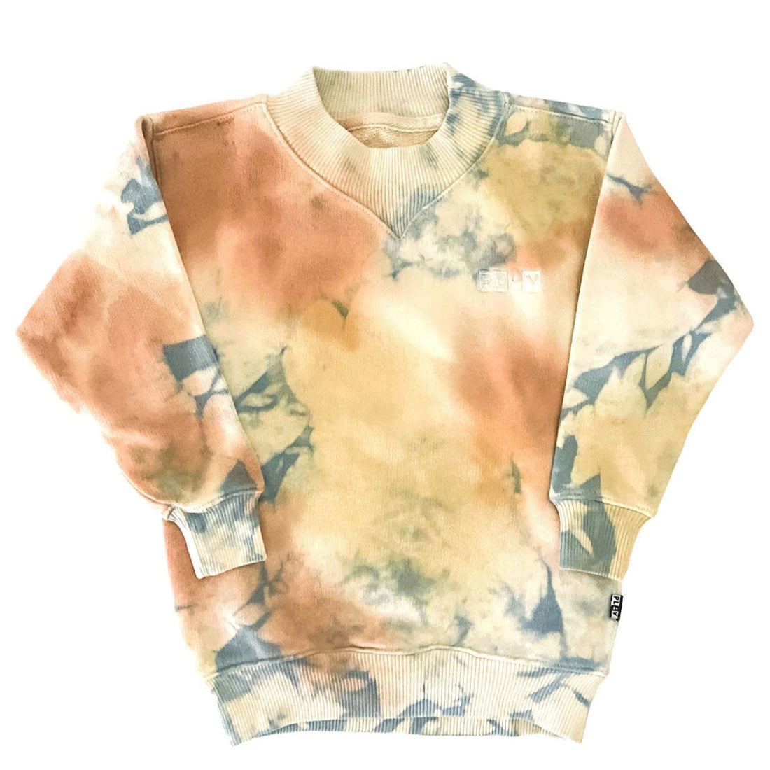 PLAY Tie Dye Onion Coffee Indigo Terrible Twos Sweater