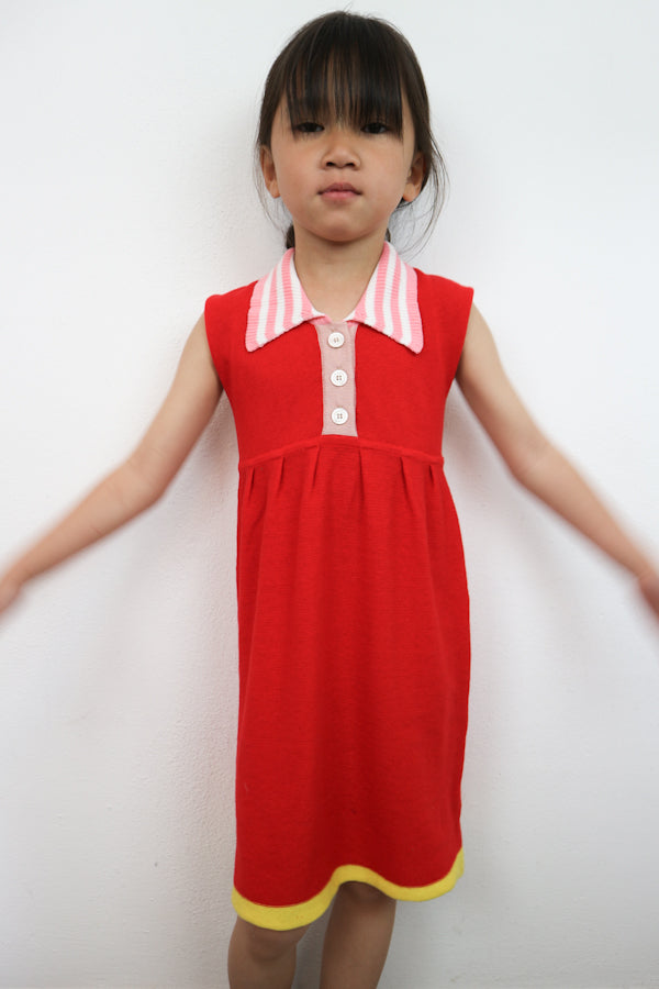 Ligne Noire Red Little Dress