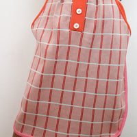 Ligne Noire Vintage Pink Madras Skirt
