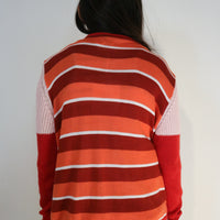 Ligne Noire Red Buttons Cardigan