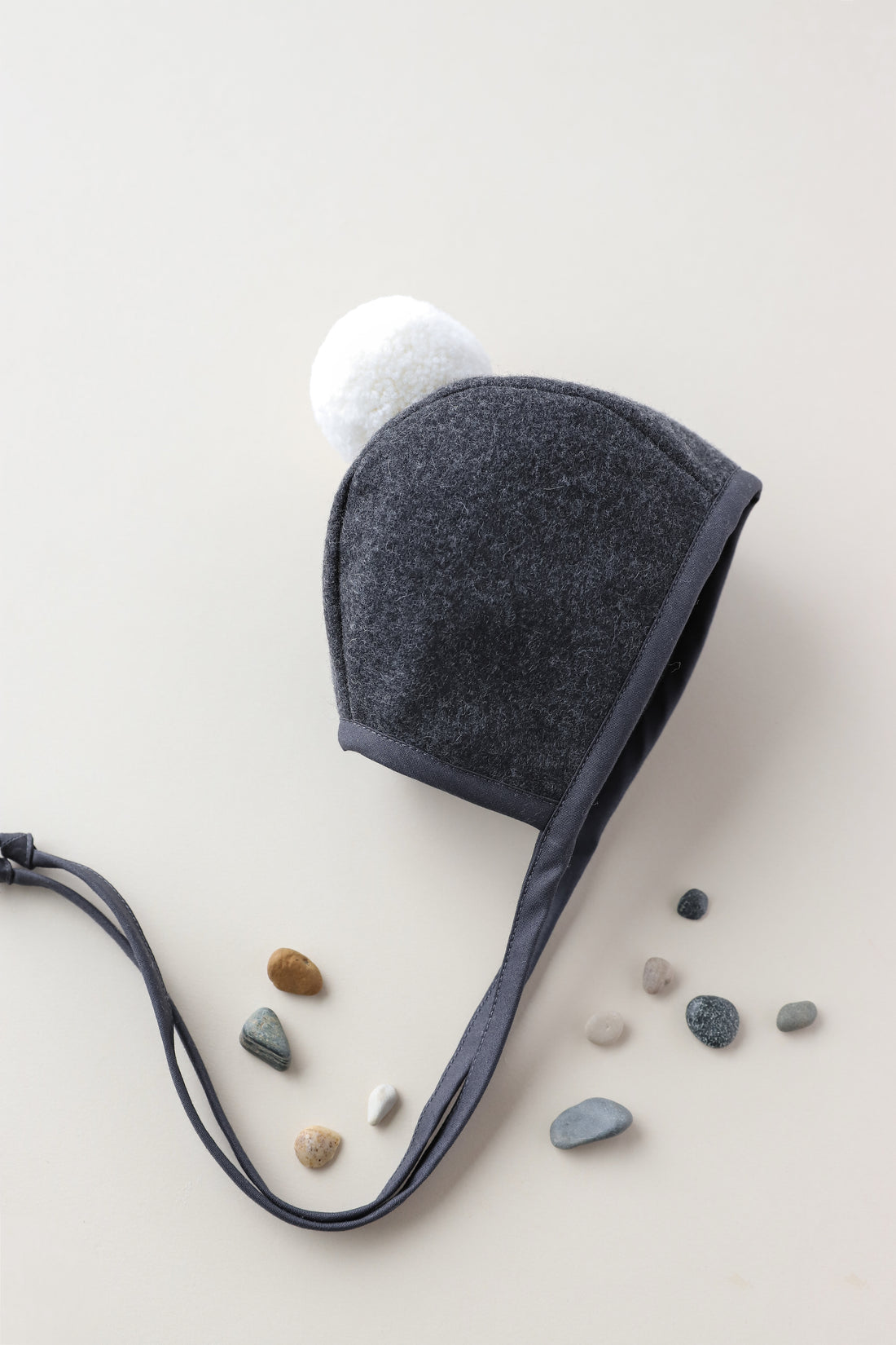 Briar Baby Cinder Pop Pom Bonnet