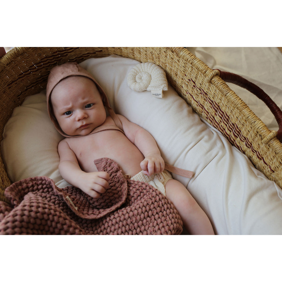 Mallino Cinnamon Waffle Blanket