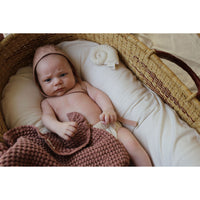 Mallino Cinnamon Waffle Blanket