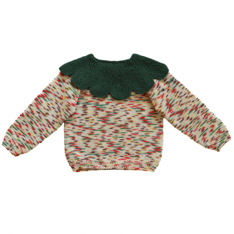 Kalinka Melange Daisy Sweater