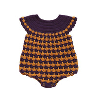 Kalinka Eggplant Marion Romper