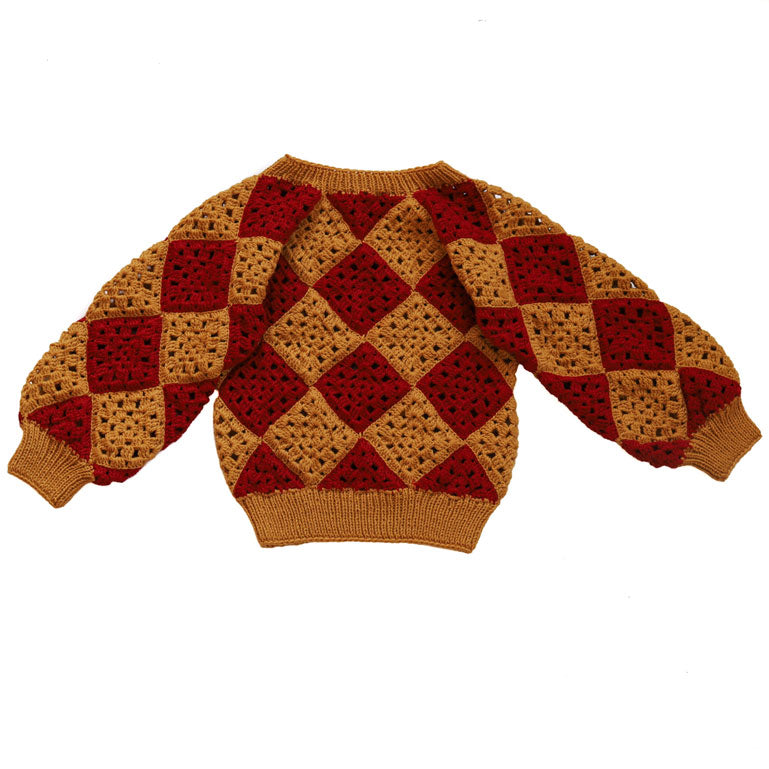 Kalinka Mimosa/Scarlet Amber Sweater