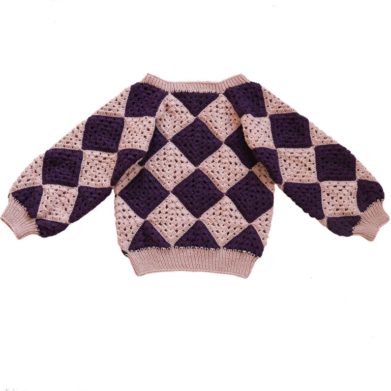 Kalinka Rose/Eggplant Amber Sweater