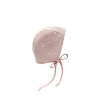 Briar Baby Blush Linen Bonnet