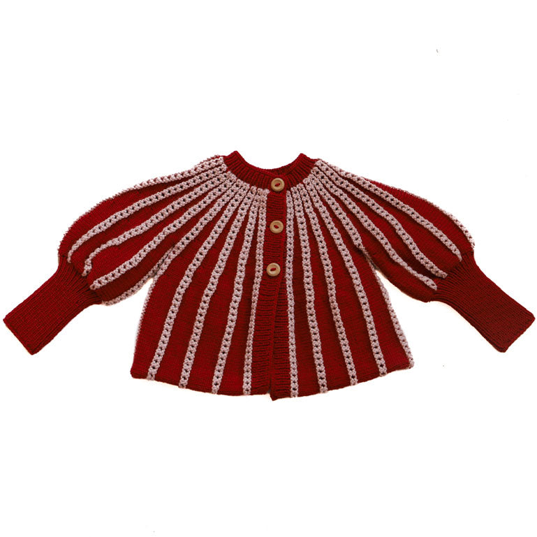Kalinka Scarlet Marion Cardigan