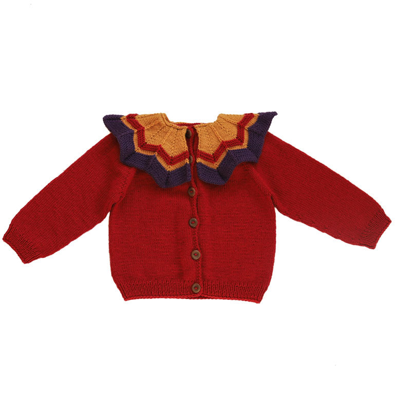 Kalinka Scarlet Butterfly Cardigan