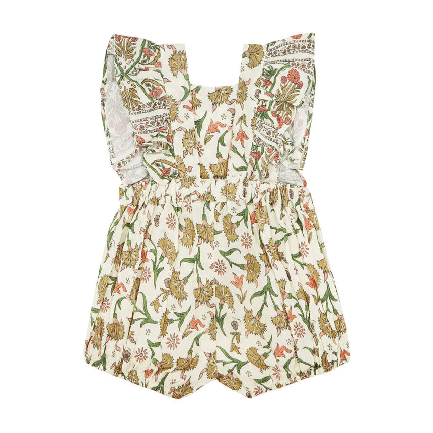 The New Society  Indiana Print Indiana Baby Romper