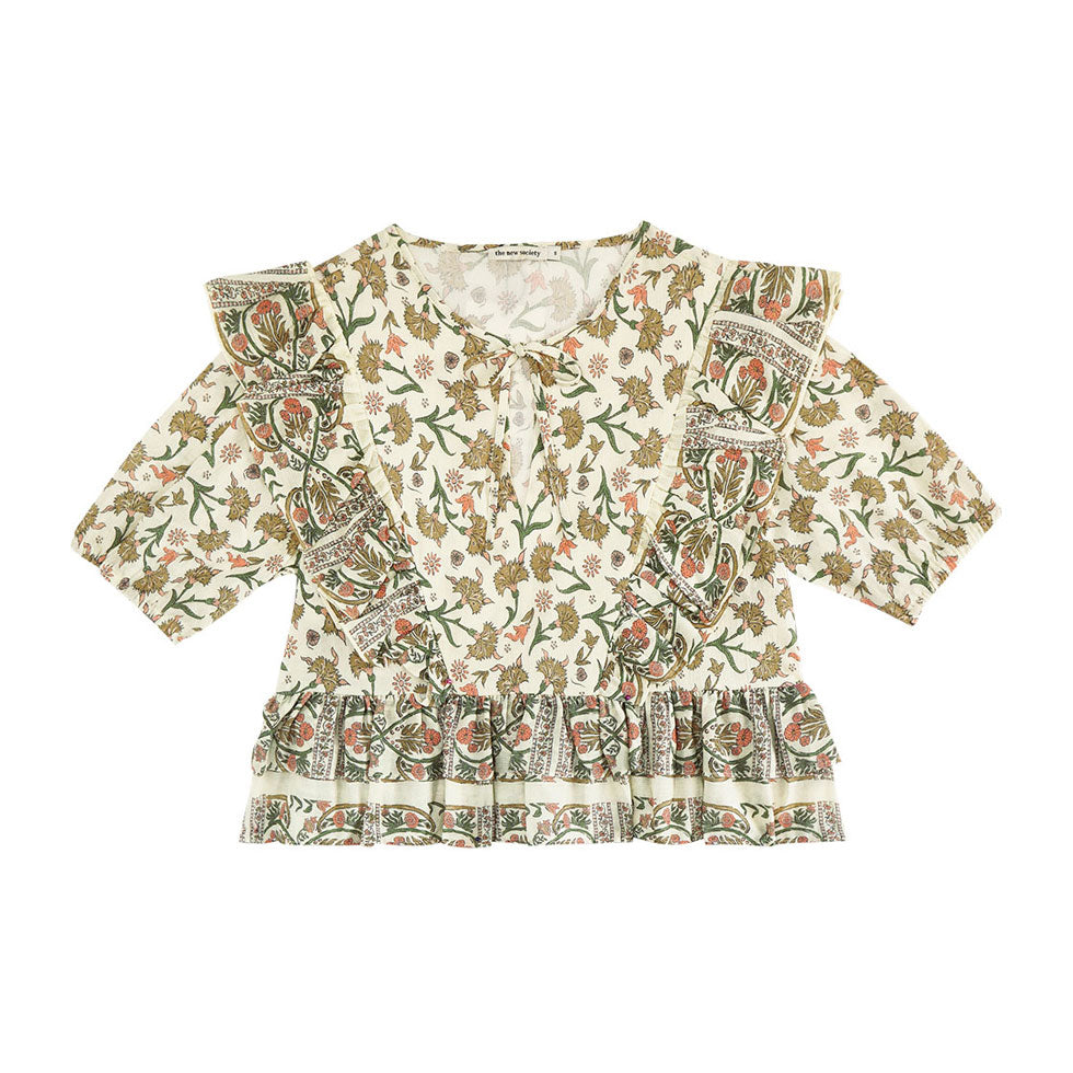 The New Society  Indiana Print Indiana Woman Blouse