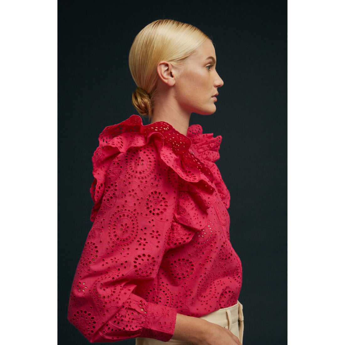 Soeur Rose Eyelet Inesa Blouse