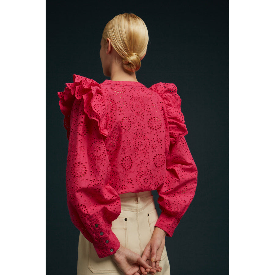 Soeur Rose Eyelet Inesa Blouse
