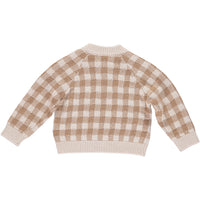Bebe Organic Camel Ian Baby Sweater